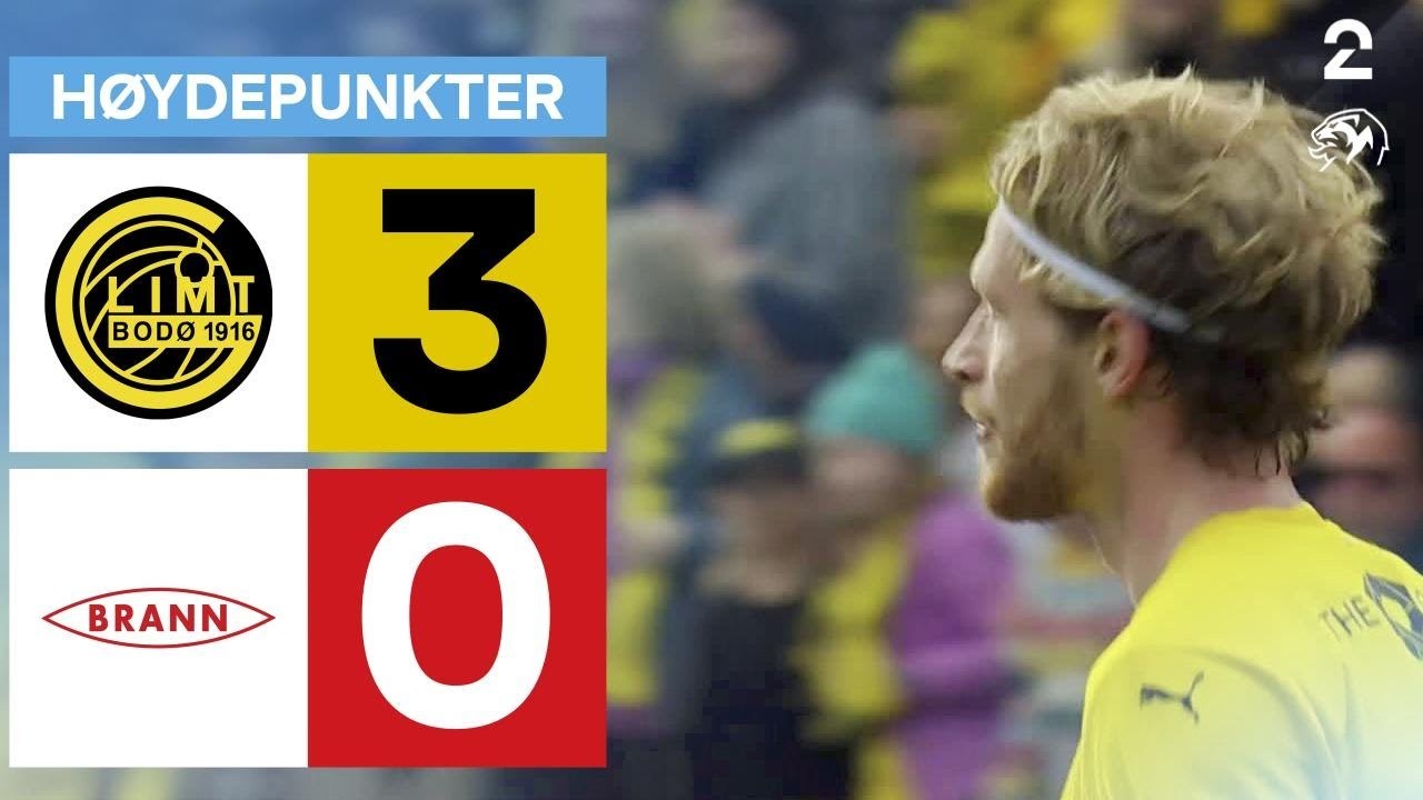 #ไฮไลท์ฟุตบอล [ โบโด กลิมท์ 3 - 0 เอสเค บรานน์ ] นอร์เวย์ ทิปเปลีเก้น 2025/22.6.68