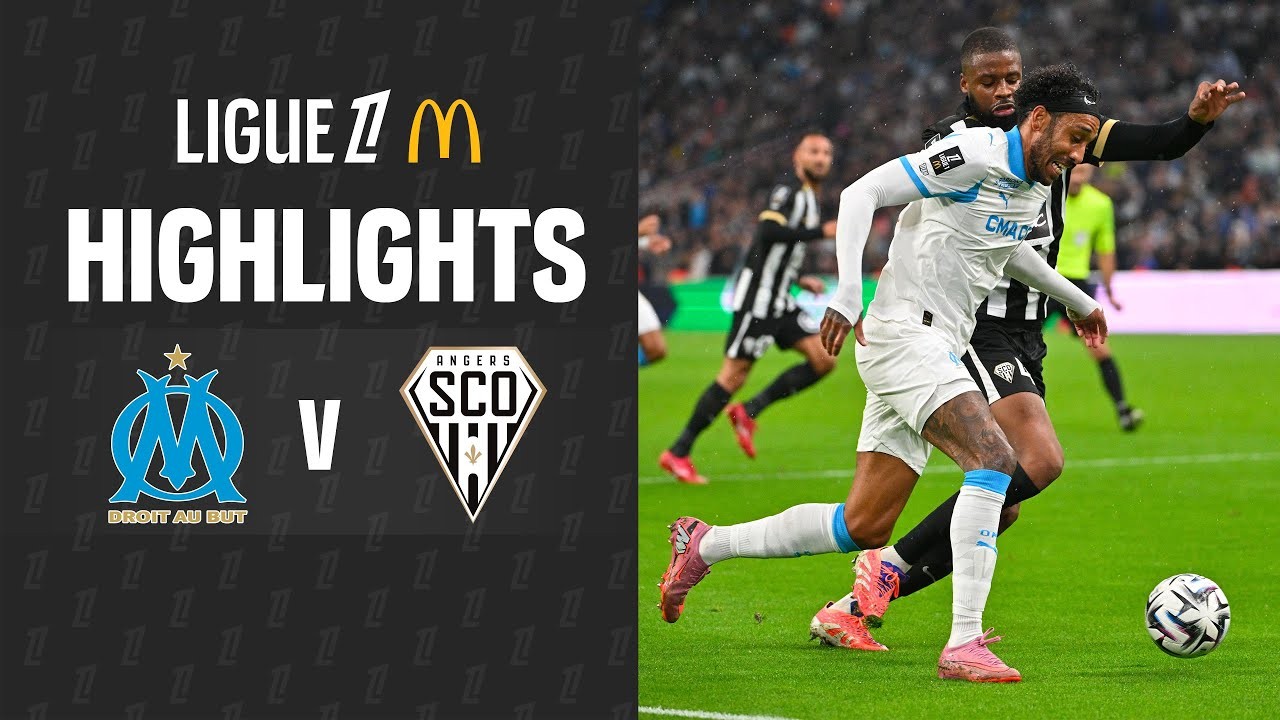 #ไฮไลท์ฟุตบอล [ โอลิมปิก มาร์กเซย 2 - 2 อองเช่ร์ ] ลีกเอิง ฝรั่งเศส 2025/30.10.68