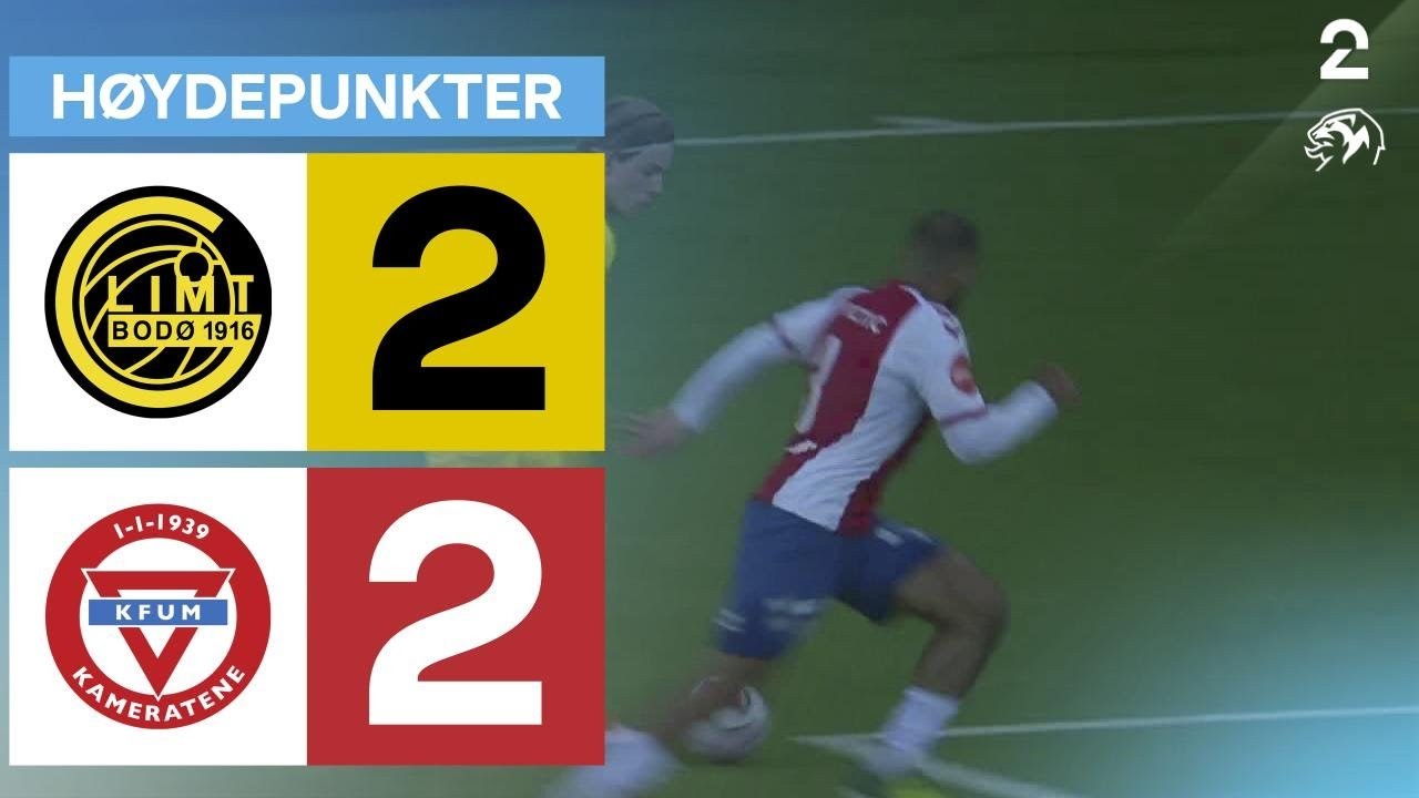 #ไฮไลท์ฟุตบอล [ โบโด กลิมท์ 2 - 2 เคเอฟยูเอ็ม ออสโล ] นอร์เวย์ ทิปเปลีเก้น 2024/25.5.67