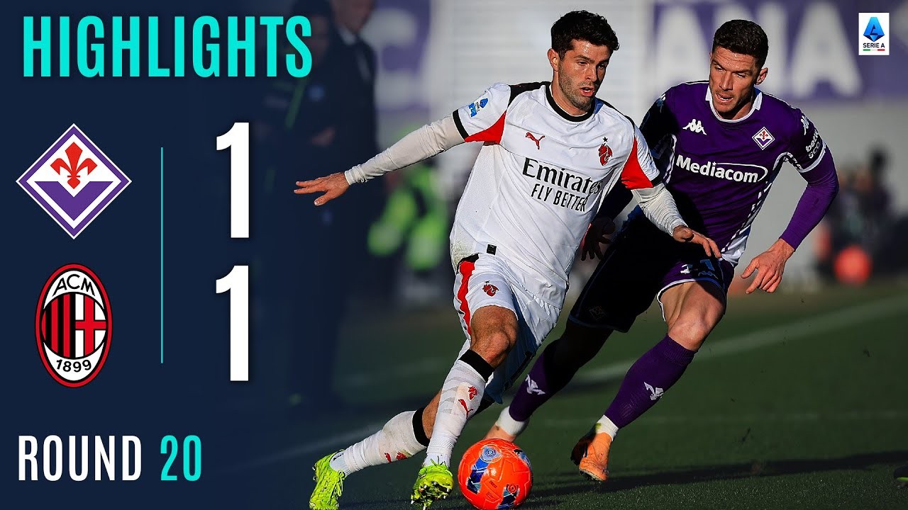 #ไฮไลท์ฟุตบอล [ ฟิออเรนติน่า 1 - 1 เอซี มิลาน ] กัลโช่ เซเรียอา อิตาลี 2025/12.1.69