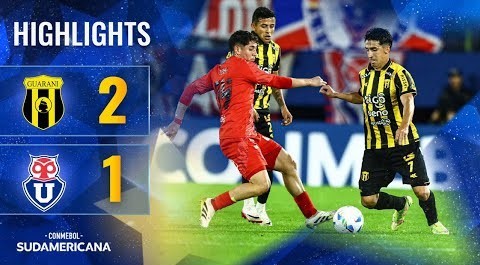 #ไฮไลท์ฟุตบอล [ กัวรานี่ อาซุนซิยง 2 - 1 ยูนิเวอร์ซิดัด เดอ ชิลี ] โคปา ซูดาเมริกาน่า 2025/25.7.68