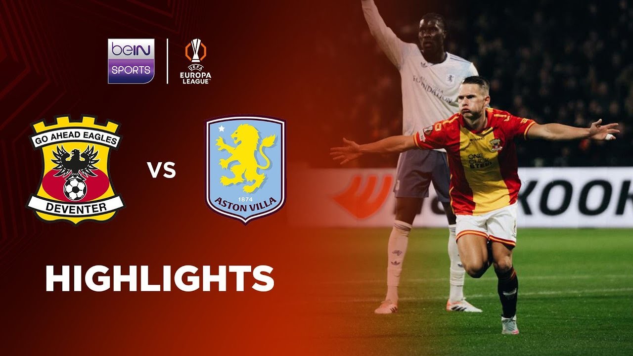 #ไฮไลท์ฟุตบอล [ โก อเฮด อีเกิ้ลส์ 2 - 1 แอสตัน วิลล่า ] ยูฟ่า ยูโรป้า ลีก 2025/24.10.68