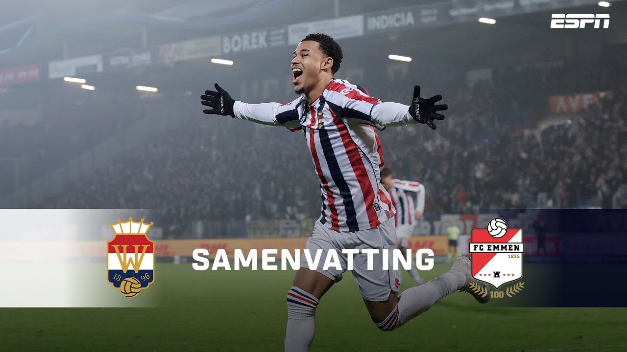 #ไฮไลท์ฟุตบอล [ วิลเล่ม ทเว 1 - 1 เอ็มเมน ] จูปิแลร์ลีก ฮอลแลนด์ 2025/16.11.68