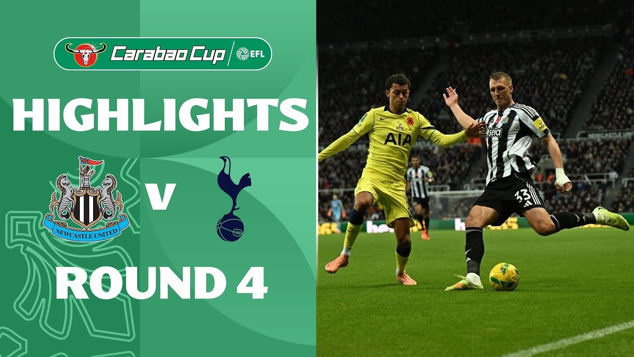 #ไฮไลท์ฟุตบอล [ นิวคาสเซิ่ล ยูไนเต็ด 2 - 0 ท็อตแน่ม ฮ็อตสเปอร์ส ] คาราบาว คัพ อังกฤษ 2025/30.10.68