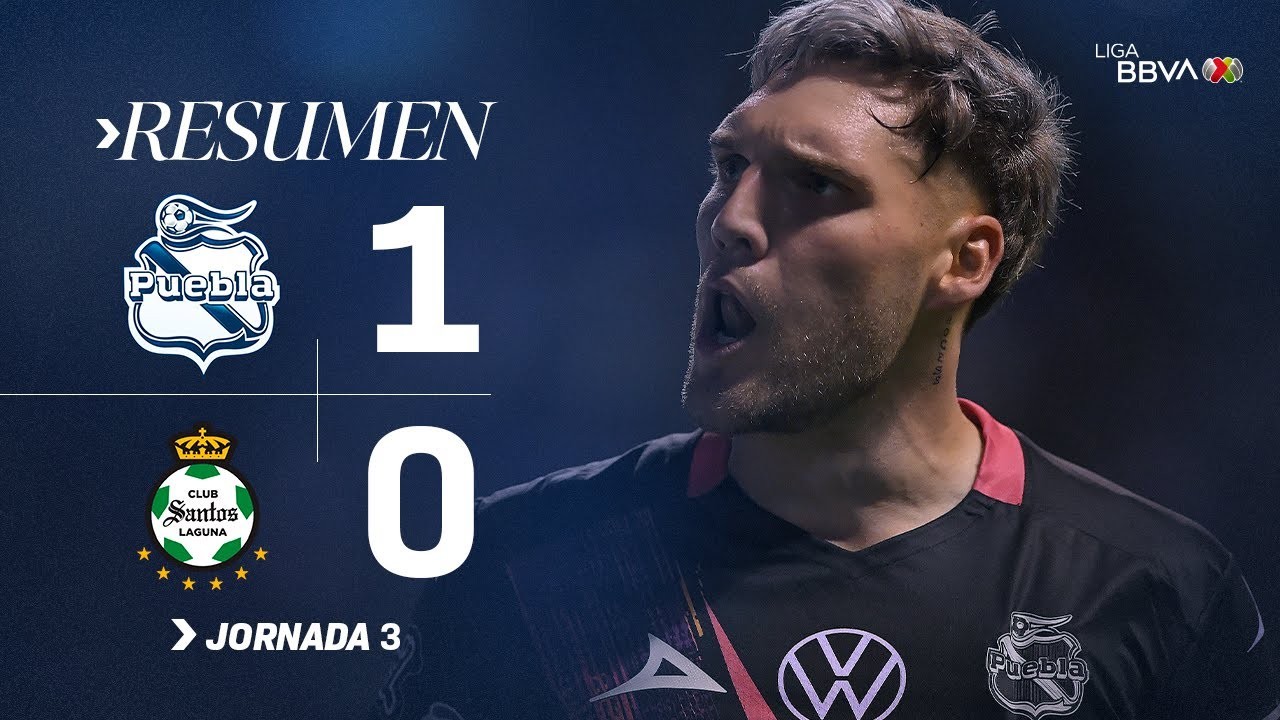 #ไฮไลท์ฟุตบอล [ พูอีบลา 1 - 0 ซานโตส ลากูน่า ] เม็กซิโก พรีเมร่า ดิวิชั่น 2025/26.7.68